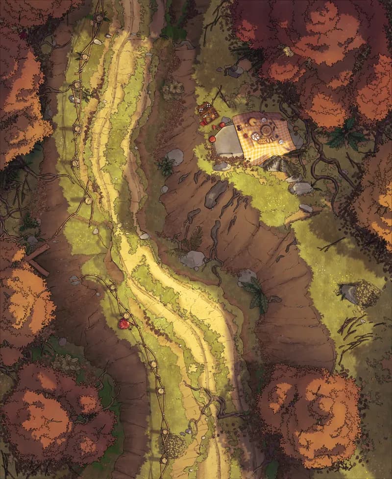 Forest Pass map, Autumn variant thumbnail