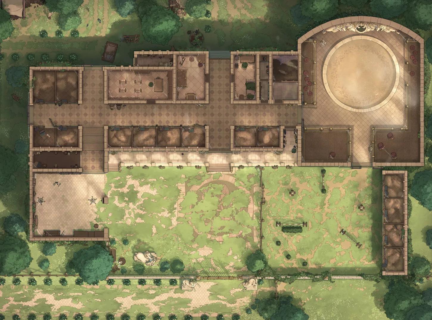 Royal Stables map, Abandoned variant thumbnail