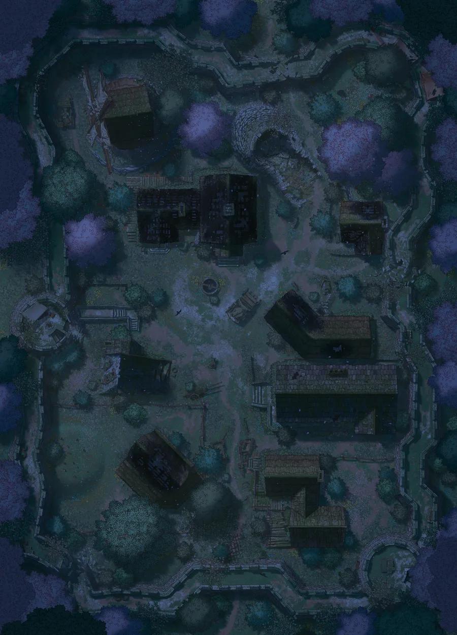 Hauthell map, 05 Spring Night variant thumbnail