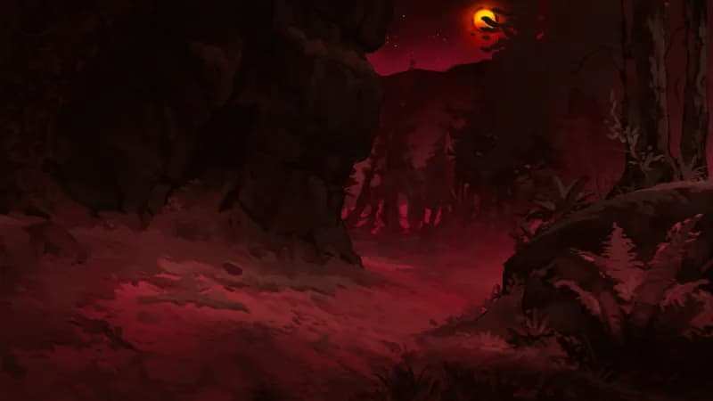 Roadside Ambush map, Blood Moon variant thumbnail