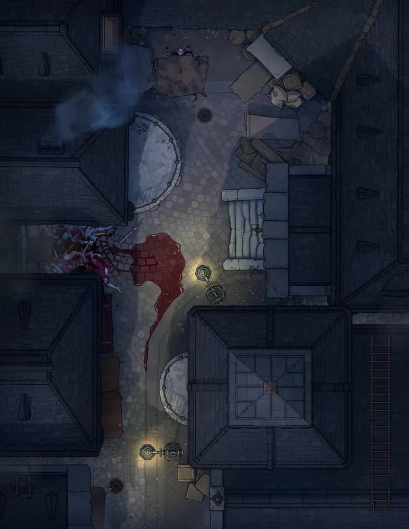 Dark Alleys map, Layout 2 Murder variant thumbnail