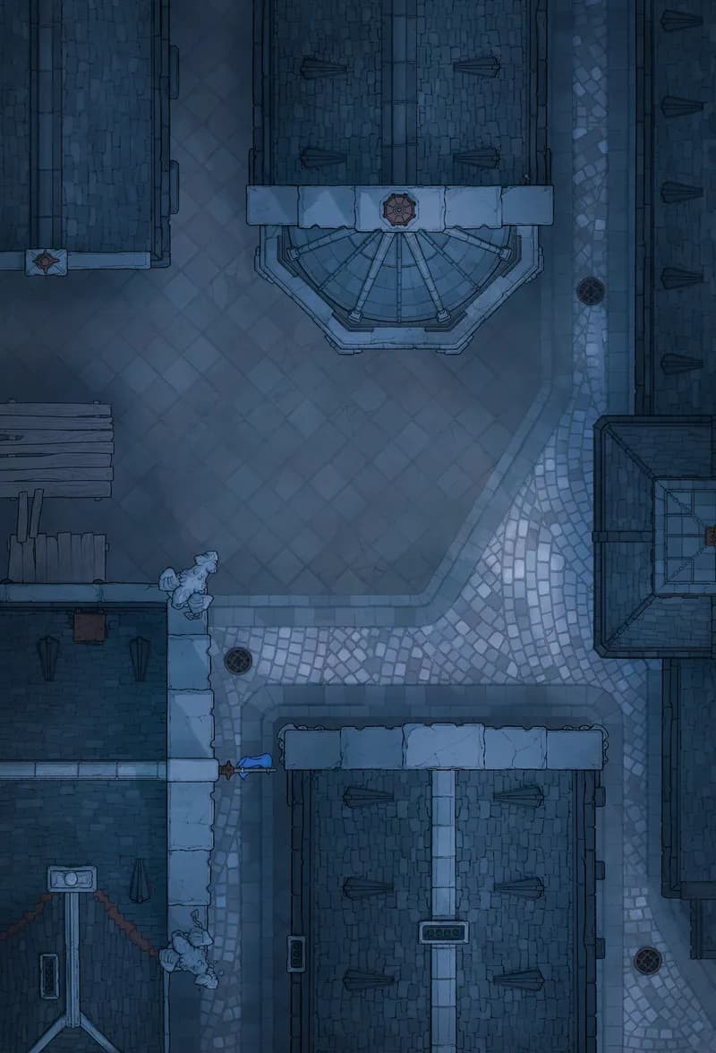Dark Alleys map, Layout 3 Empty variant thumbnail