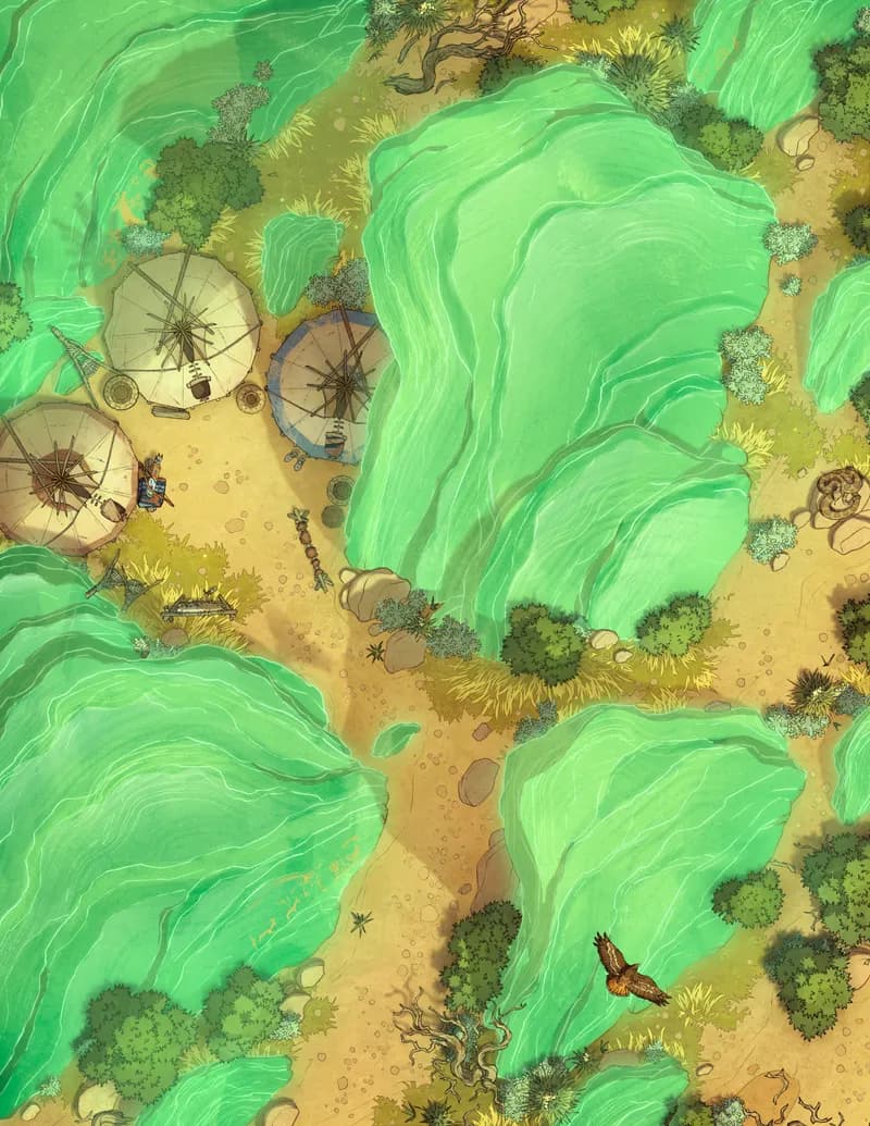 Garden of the Gods map, Emerald Day variant thumbnail