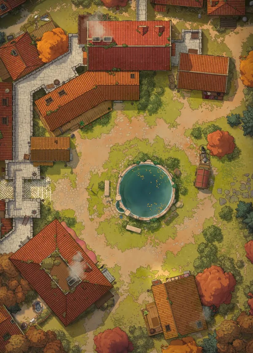 Heart of the Village map, Autumn variant thumbnail