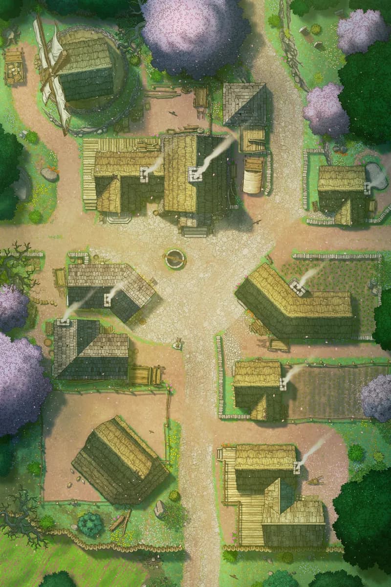 Hauthell map, 03 Spring Day variant thumbnail