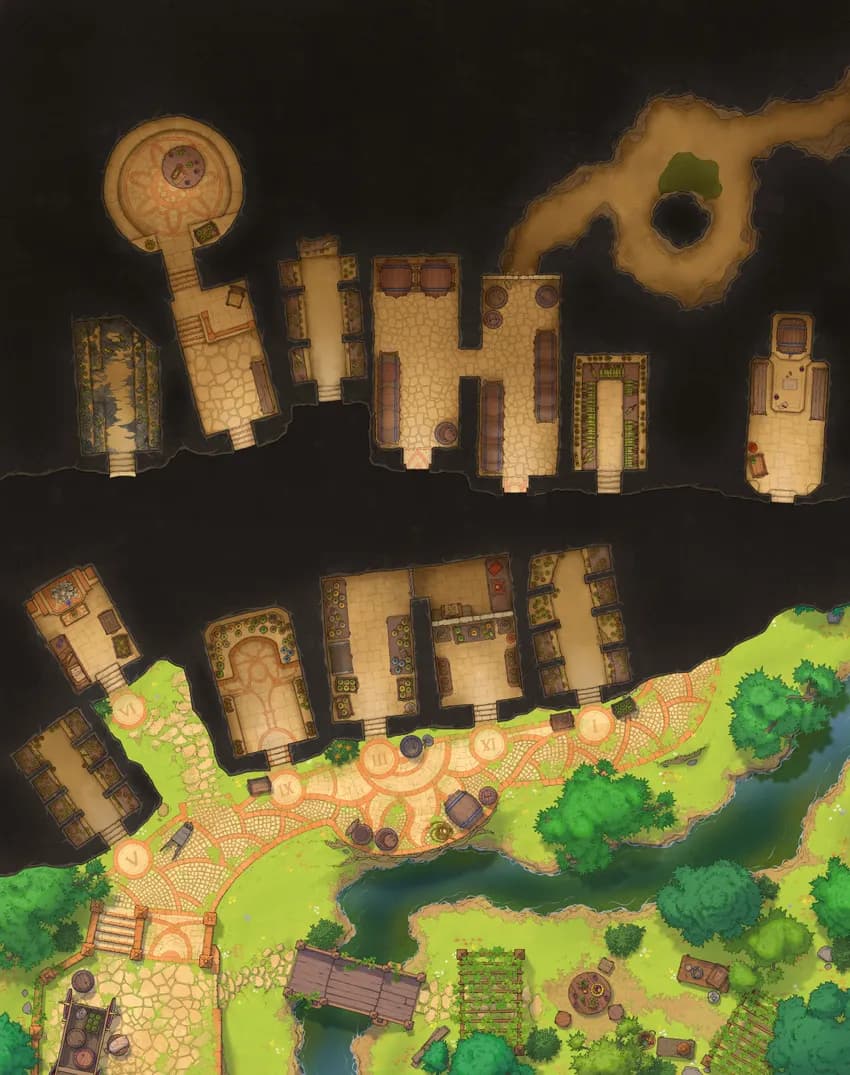 Verem Cellars map, Cellars Day variant thumbnail