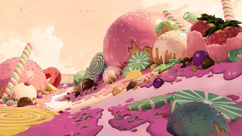 Candy Castle map, Candy Ocean variant thumbnail