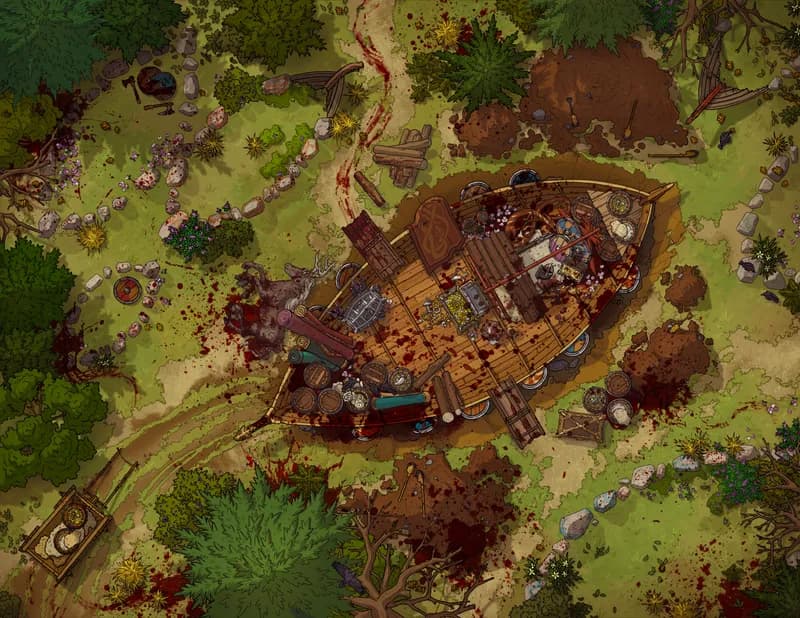 Viking Burial map, Massacre variant thumbnail