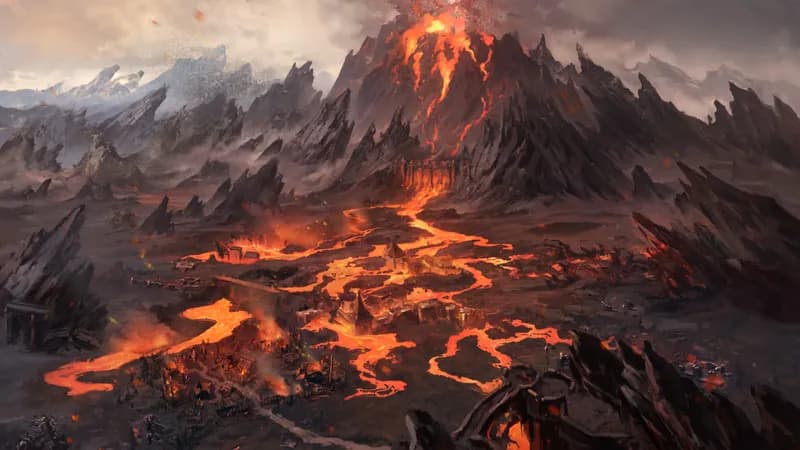 Dragon's Domain map, Lava Flow Stage 04 variant thumbnail