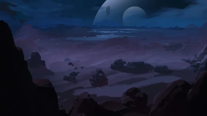 Desert Compound map, Natural Night variant thumbnail