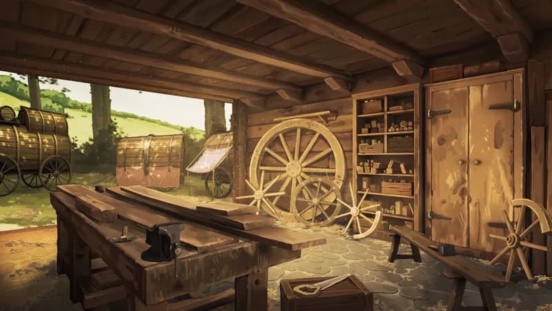 Village Wainwright Shop map, Open variant thumbnail