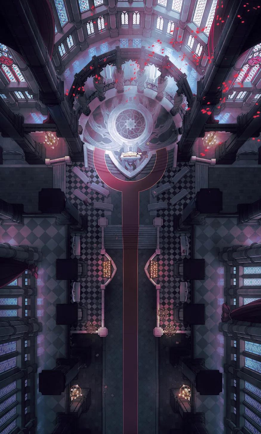 Cathedral of the Eight map, Wedding variant thumbnail