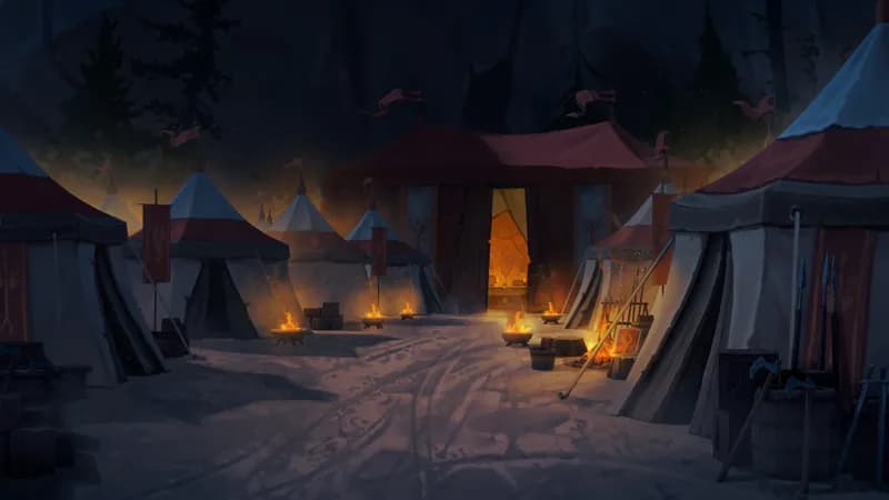 Medieval War Tents map, Original Night variant thumbnail