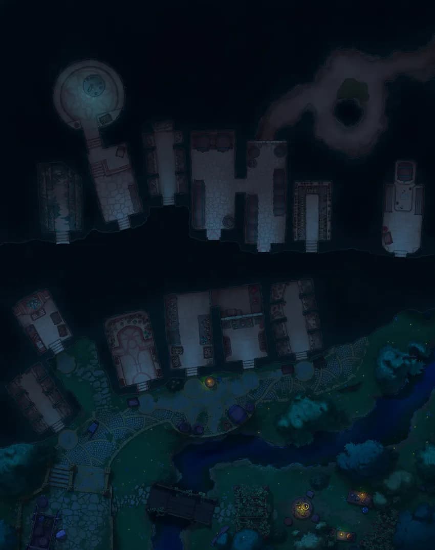 Verem Cellars map, Cellars Night variant thumbnail