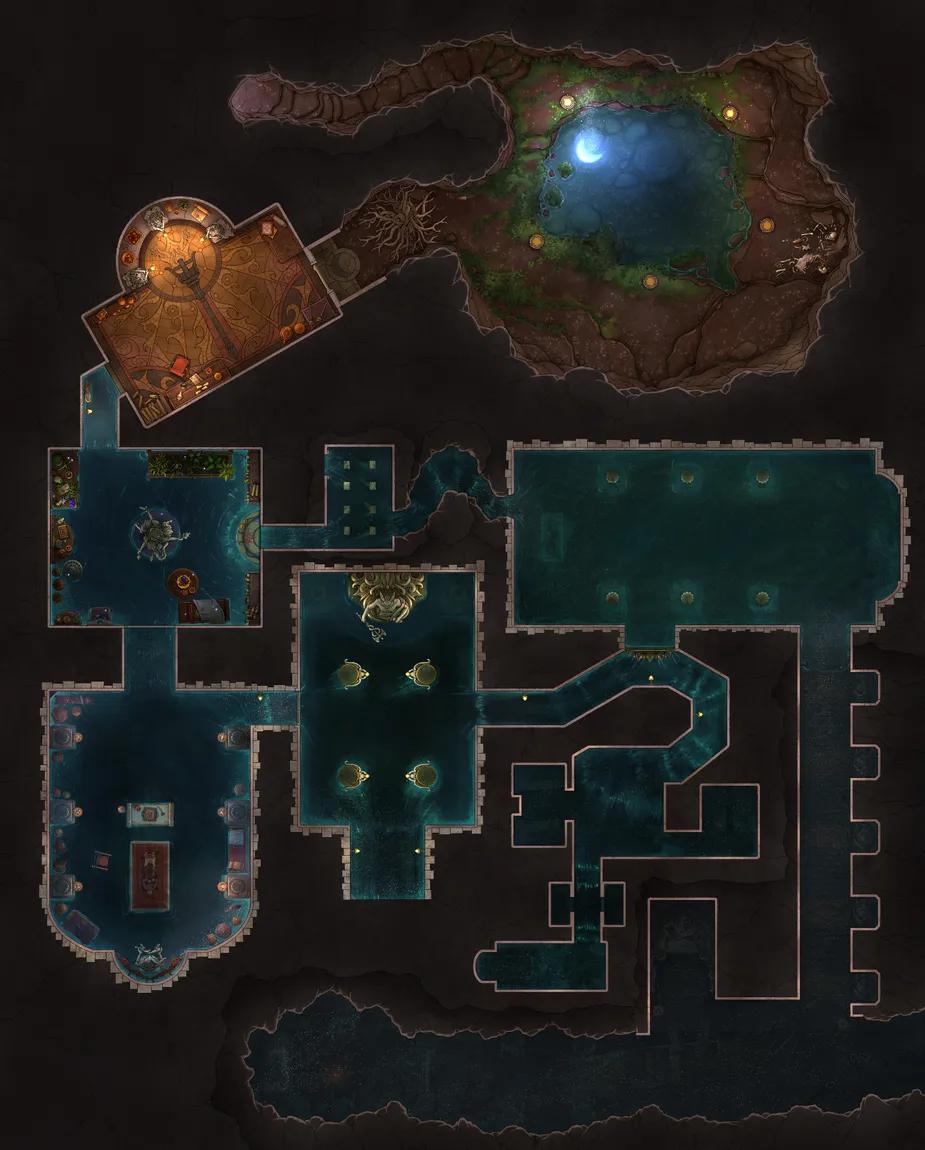 Archon's Catacombs map, Flood Stage 04 variant thumbnail