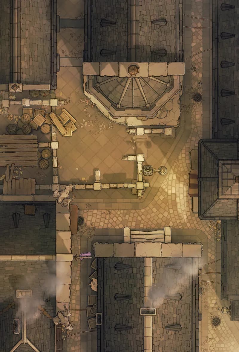 Dark Alleys map, Layout 3 Original Day variant thumbnail