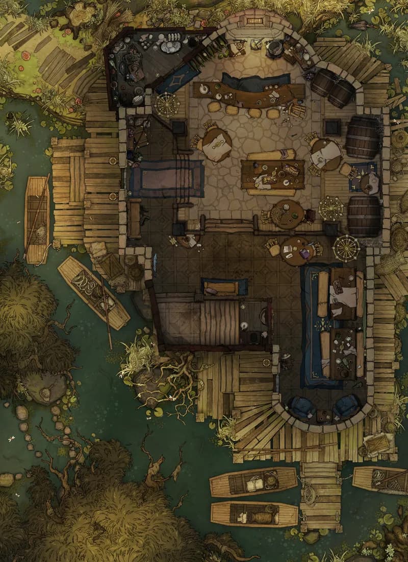 Eeler's Inn map, Daylight variant thumbnail