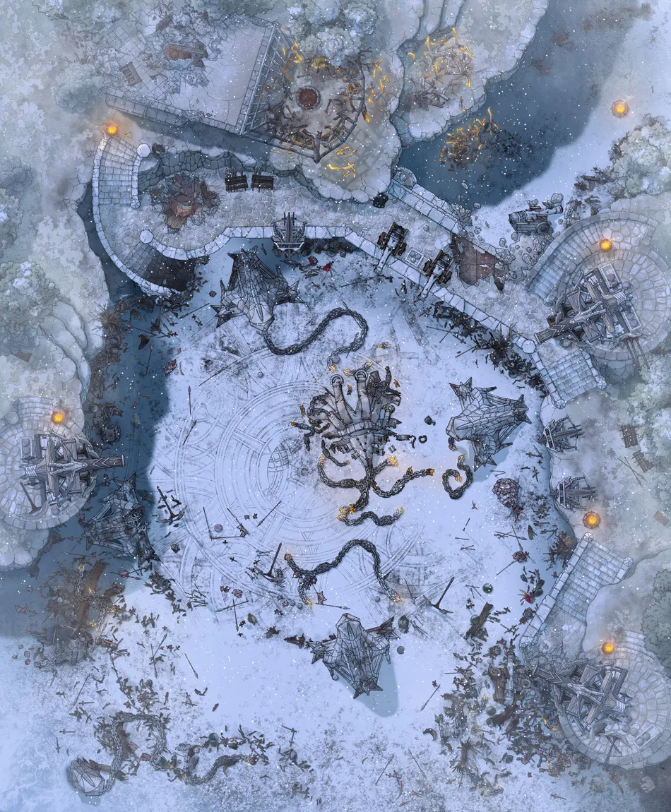 Dragon Enclosure map, Winter variant thumbnail