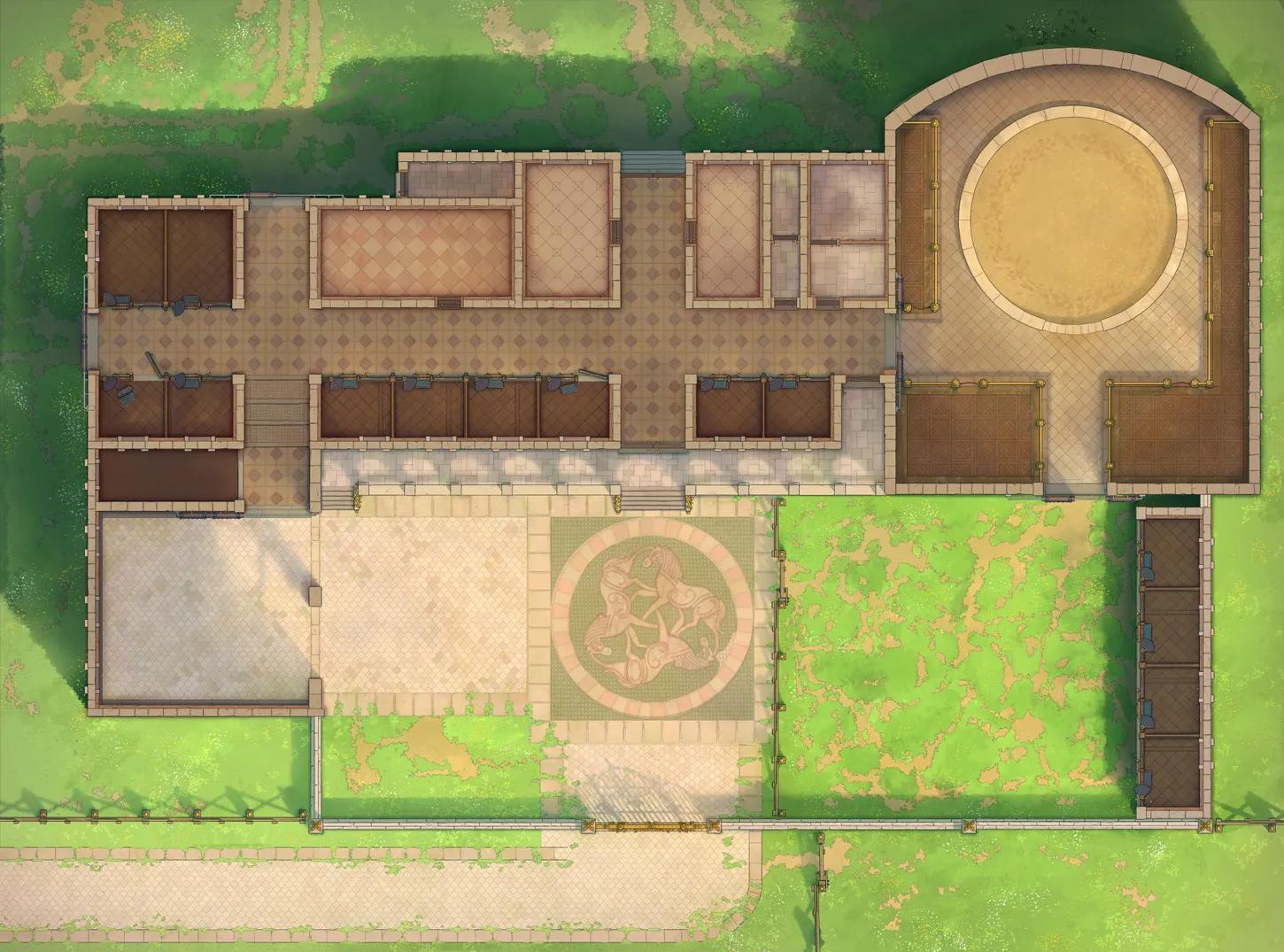 Royal Stables map, Empty variant thumbnail