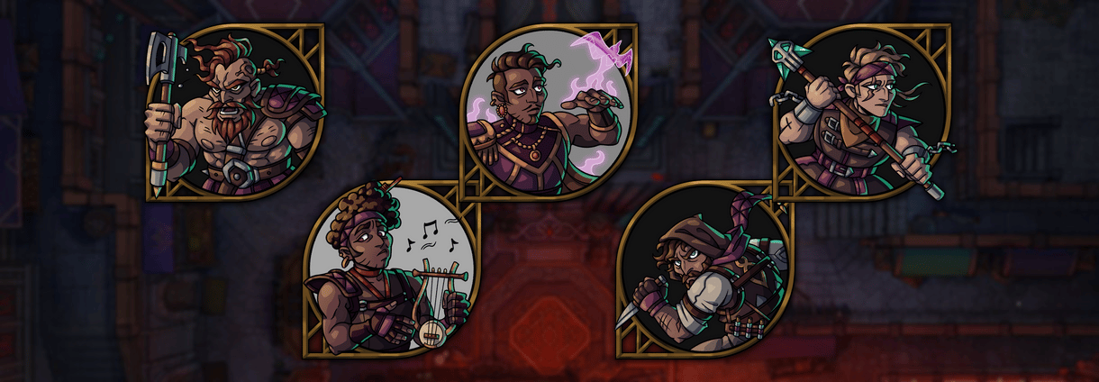 Underground Dwarven City Centre Tokens