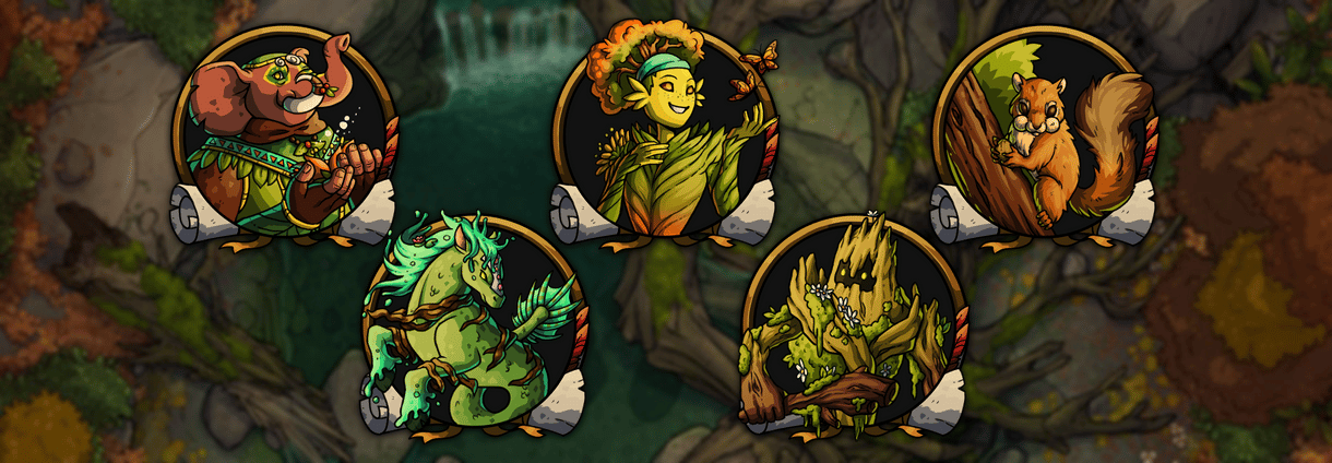 Treant Falls Tokens