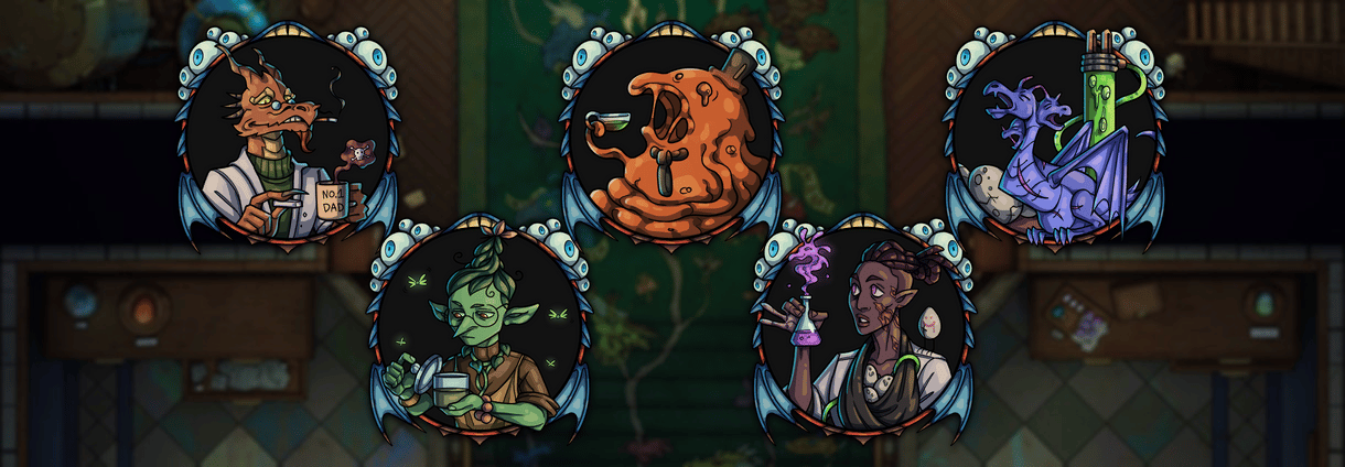 Monster Genealogy Lab Tokens