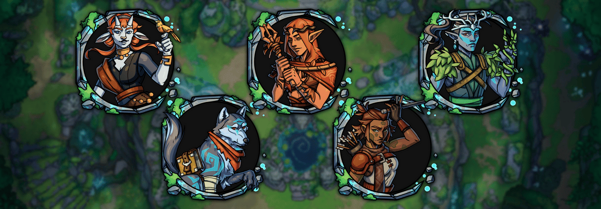 Mysterious Druid Grove Tokens