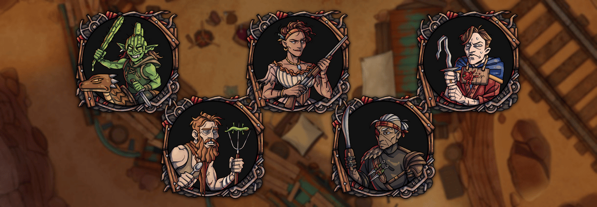 Trainwreck Village Tokens