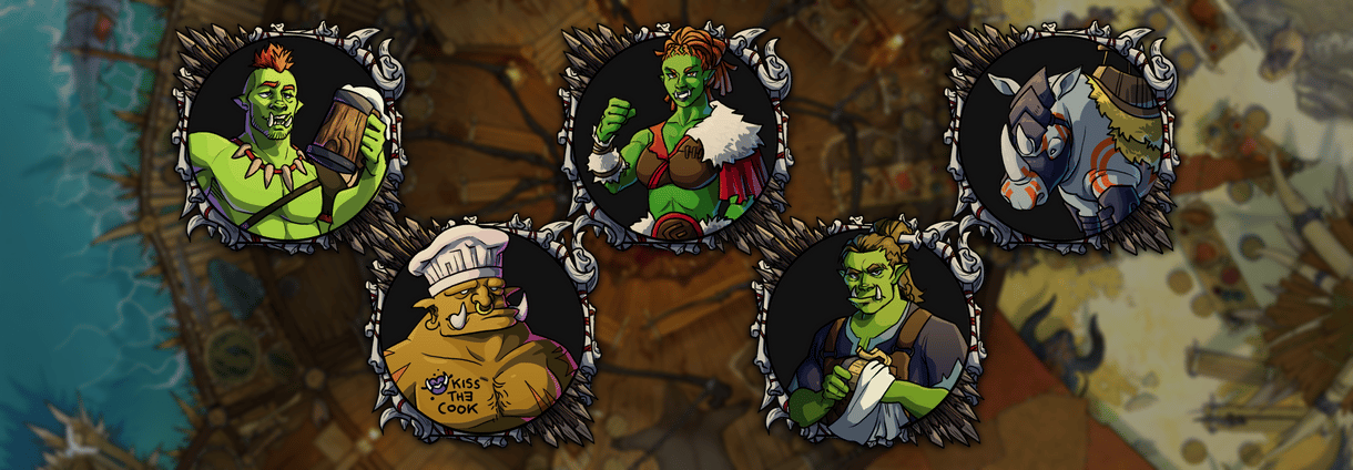 Orc Mess Hall Tokens