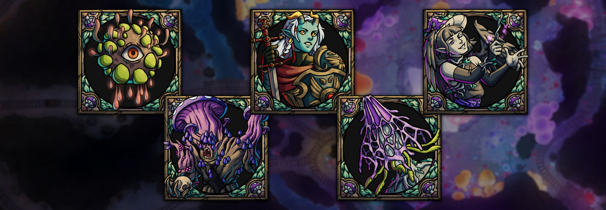 Mushroom Infested Mines Tokens