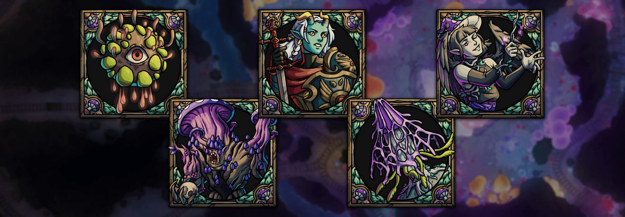 Mushroom Infested Mines Tokens