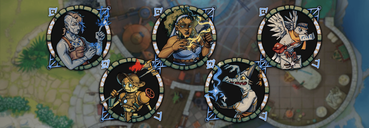 Forge of the Wizard Blacksmith Tokens