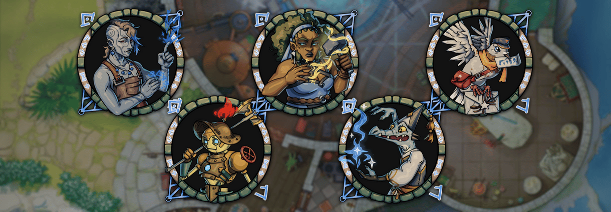 Forge of the Wizard Blacksmith Tokens