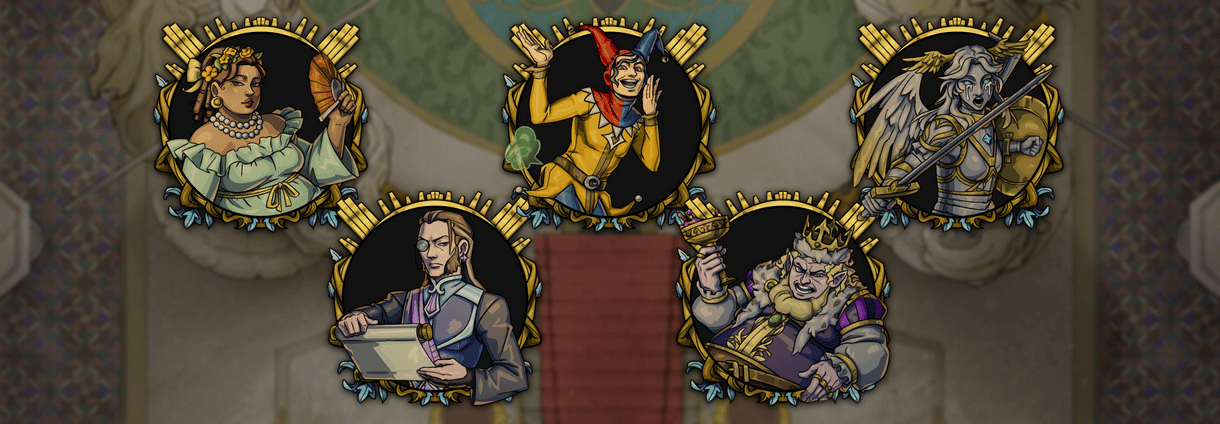 Royal Throne Room Tokens