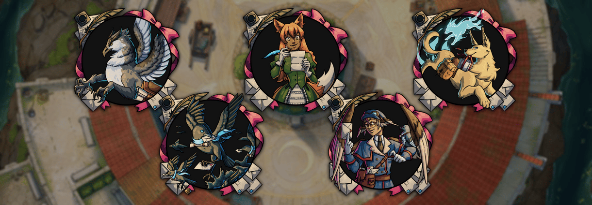 Hippogriff Postal Centre Exterior Tokens