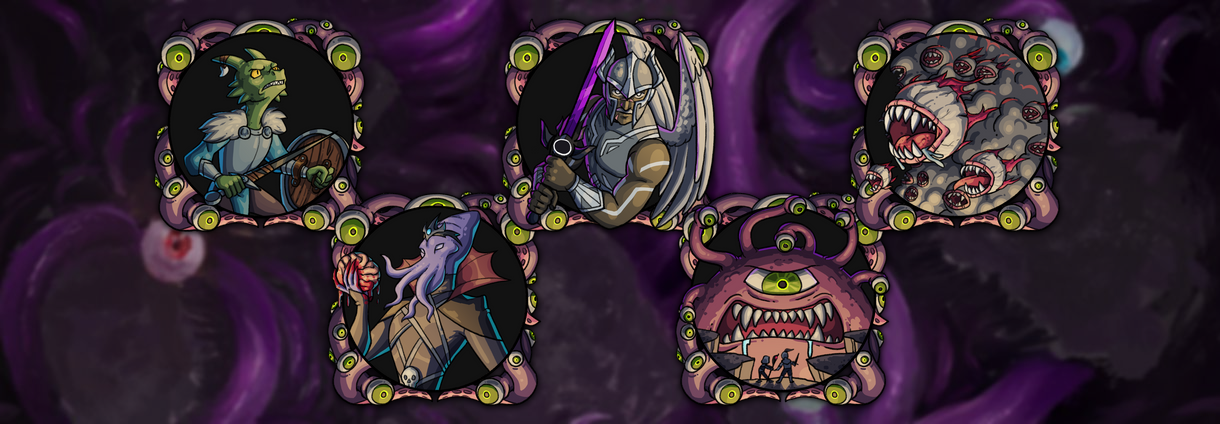 Lair of the Many Eyed God Tokens