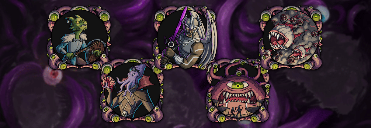 Lair of the Many Eyed God Tokens