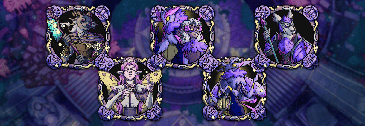 Moth God Temple Tokens