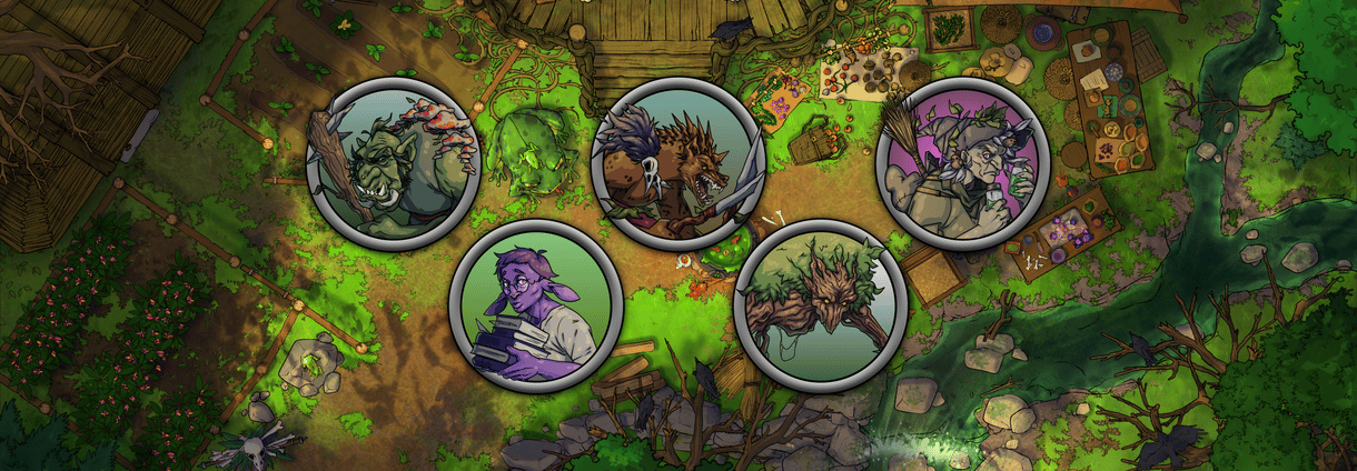 Hidden Witch's Hut Tokens