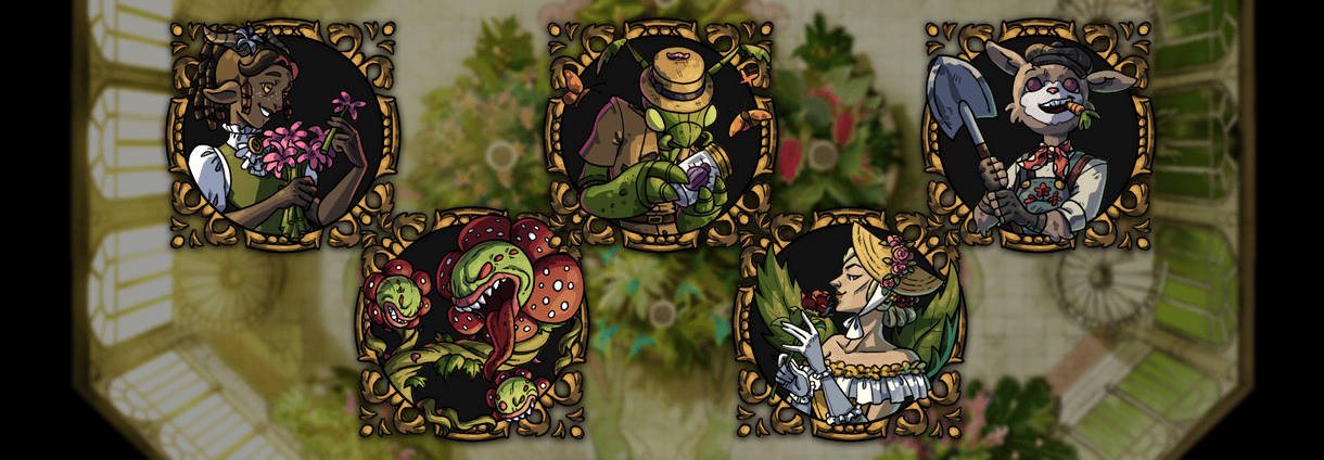 Victorian Greenhouse Tokens