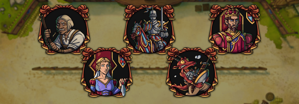 Jousting Tournament Tokens