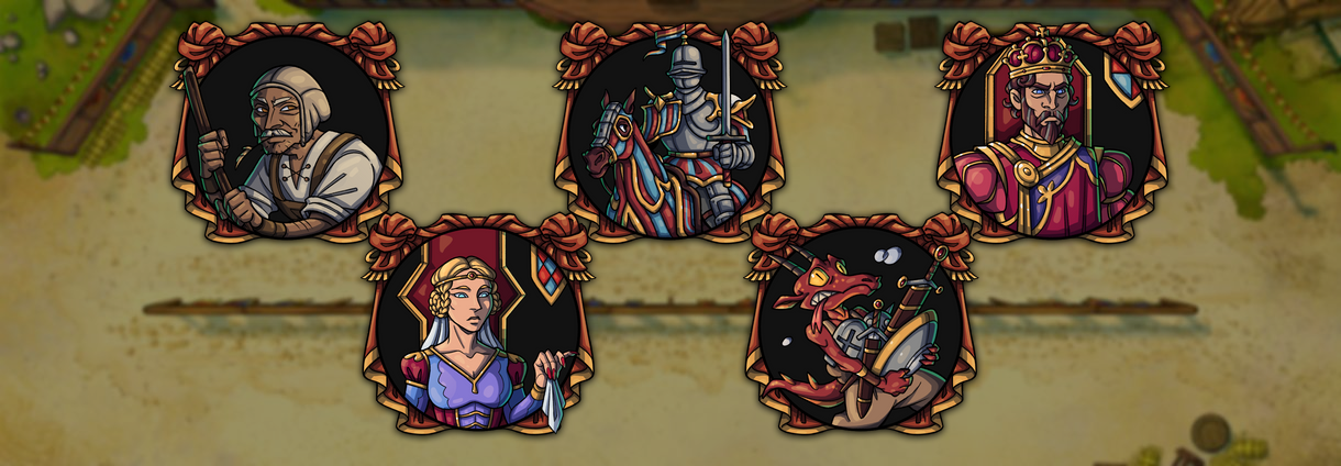 Jousting Tournament Tokens