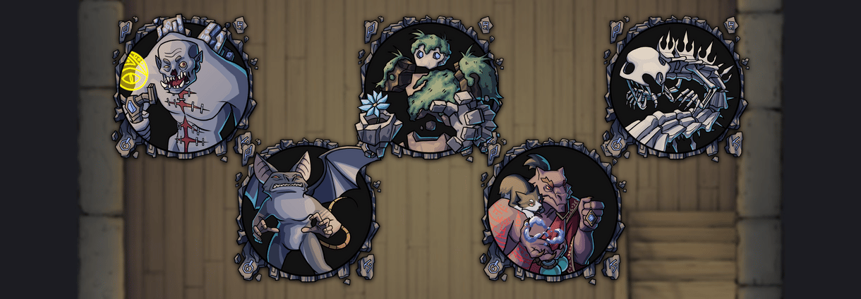 Magic Wizard's Tower Tokens