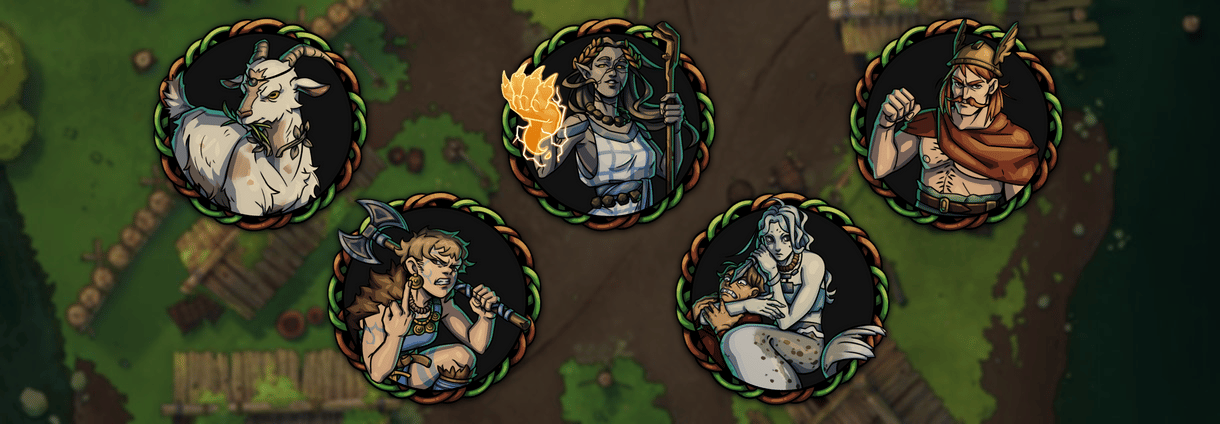 Iron Age Hamlet Tokens