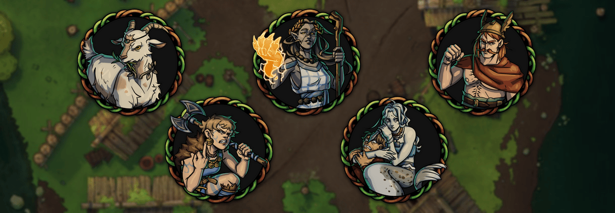 Iron Age Hamlet Tokens