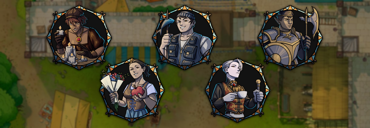 Market City Walls Tokens