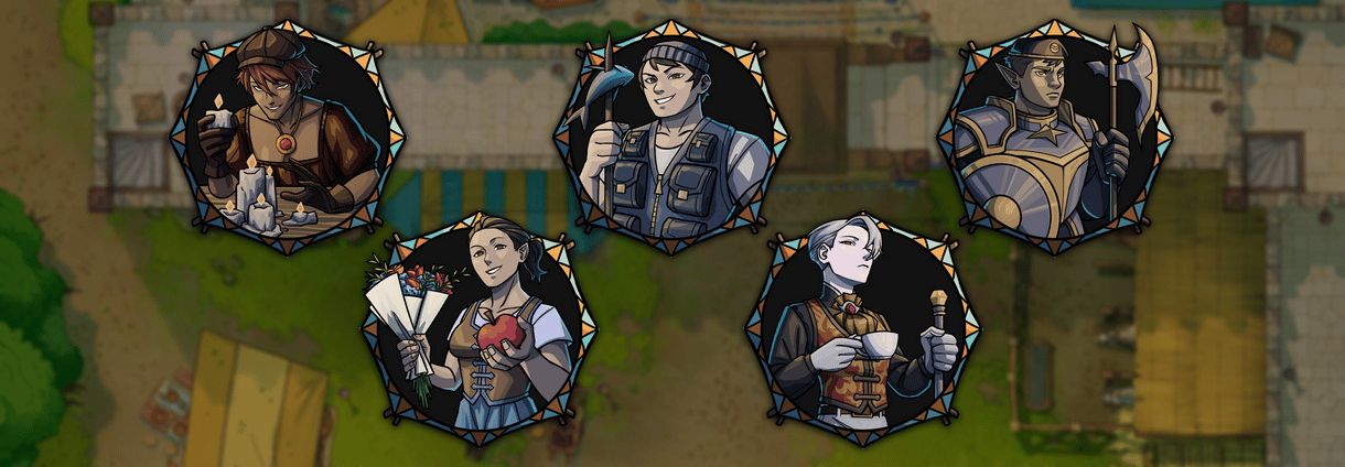 Market City Walls Tokens