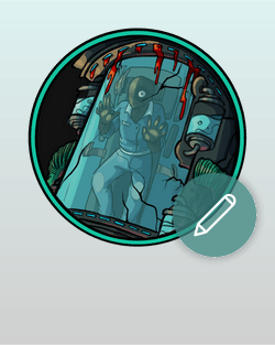 Frozen Cryo Pod