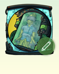Frozen Cryo Pod
