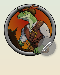 Lizardfolk Cowboy